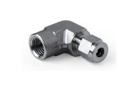 Переходник угловой FE: FNPT - OD мм. / Type FE FNPT - Tube fitting мм