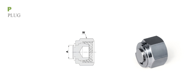 Заглушка для обжимного фитинга  /  PLUG